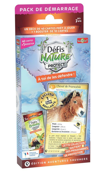 Défis nature Protect - Pack de démarrage - Cheval de Przewalski (FR)