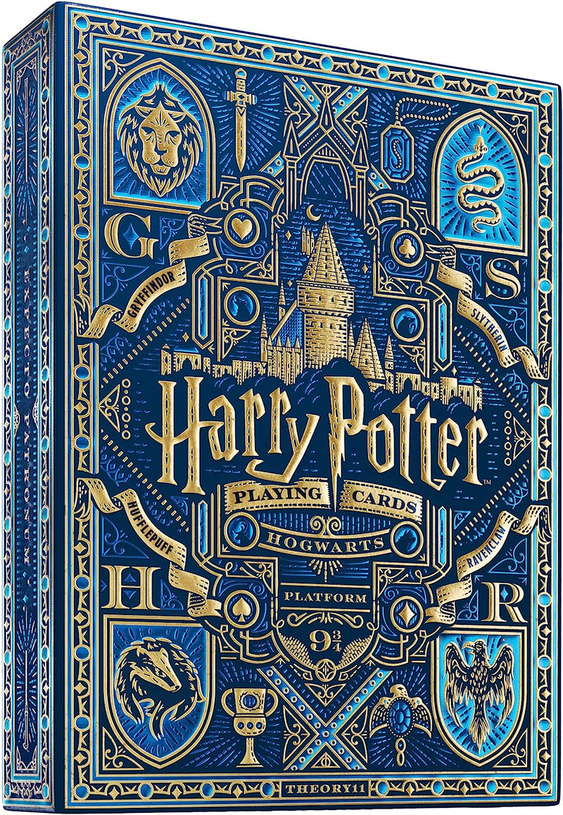 Jeu de cartes classique - Harry Potter - bleu