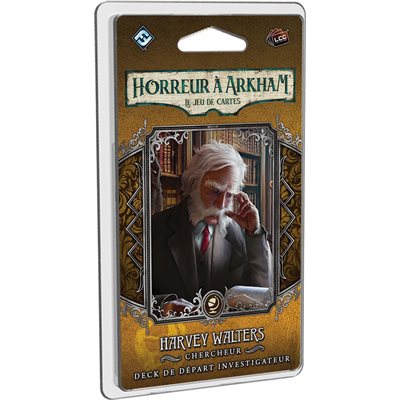 Horreur à Arkham le Jeu de Cartes - Harvey Walters - Deck de Depart Investigateur (FR)
