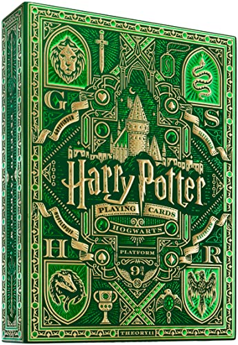 Jeu de cartes classique - Harry Potter - vert