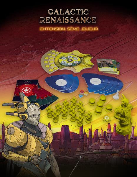Galactic Renaissance - 5e Joueur Extension (FR)