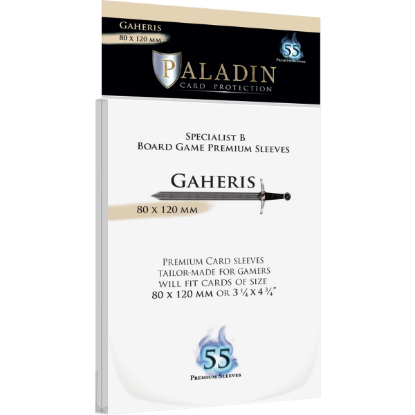 Paladin - protection de cartes premium: Gaheris - 80x120