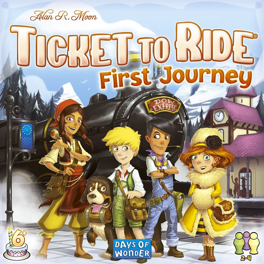 Les Aventuriers du Rail Europe : Mon Premier Voyage (ML)