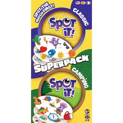Spot It! - Super Pack Classic / Camping (ML)