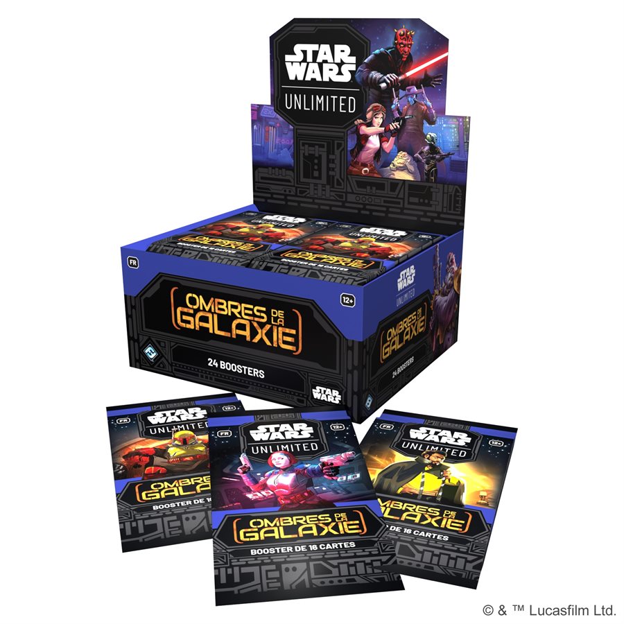 (boite complète ) Star Wars : Unlimited 24 paquets boosters