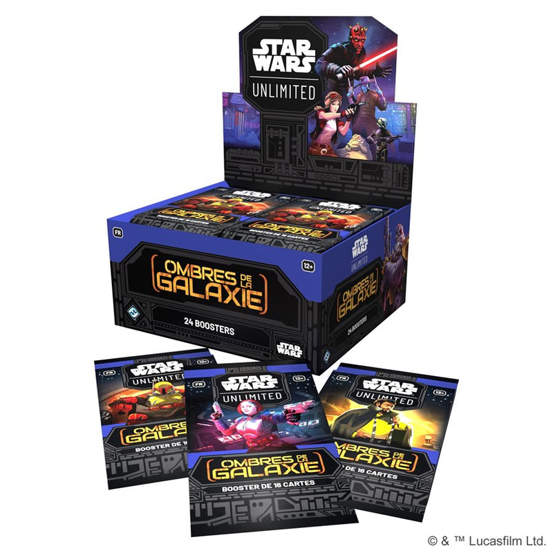 (boite complète ) Star Wars : Unlimited 24 paquets boosters