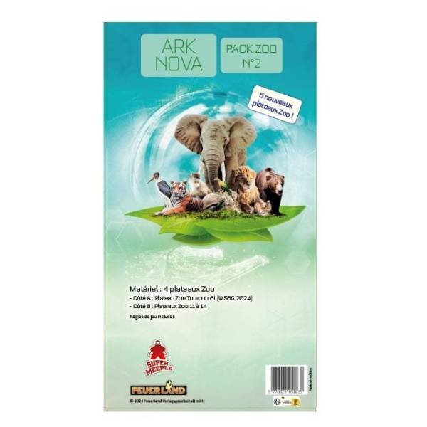 Ark Nova Pack 2 Zoo Map (FR)