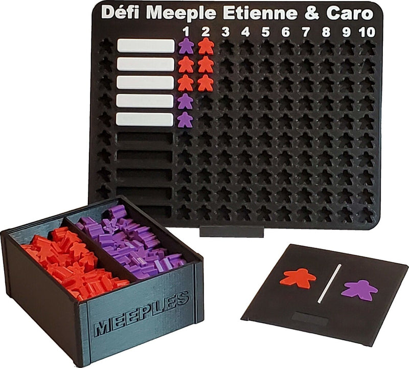 Défi Meeple / Meeple Challenge - 10 x 10