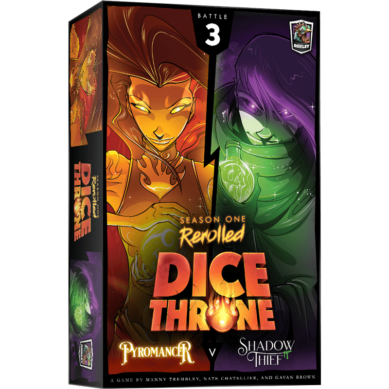 Dice Throne Saison 1 - Pyromancien contre Voleur de l'Ombre (3) (FR)