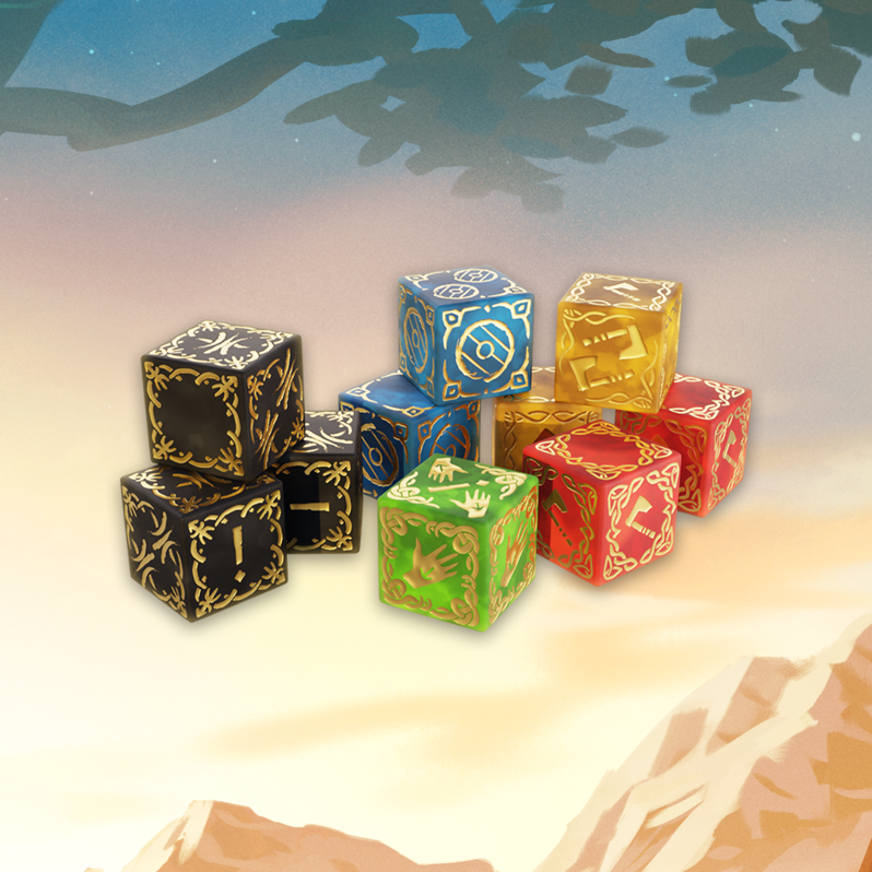 Valheim premium dice set (EN)