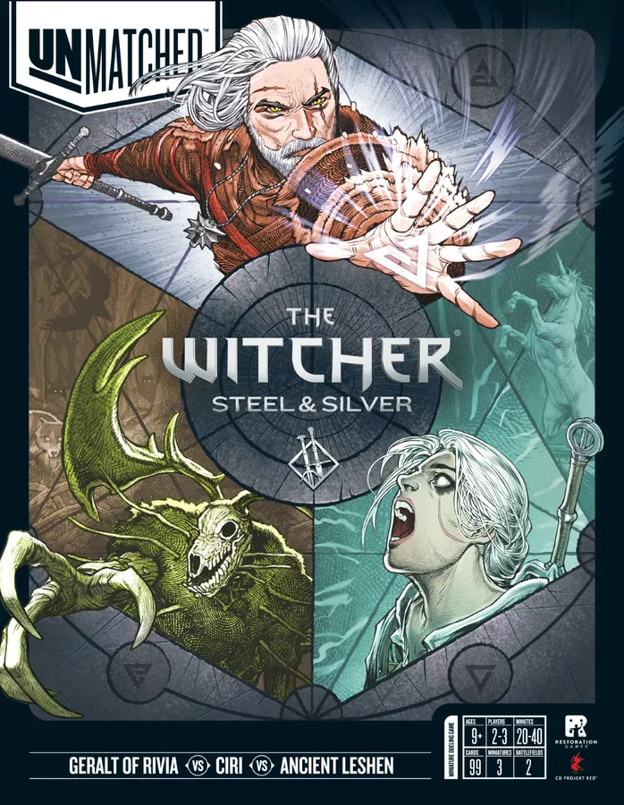 Unmatched Witcher steel and silver (EN)