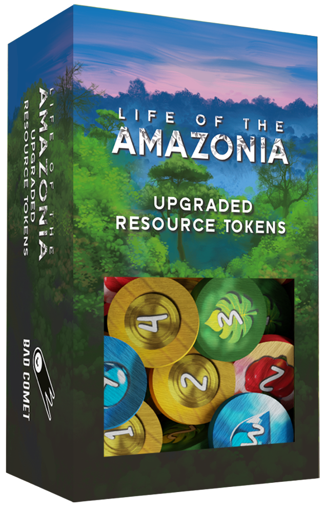 Life of the Amazonia - Upgraded ressource tokens (EN)