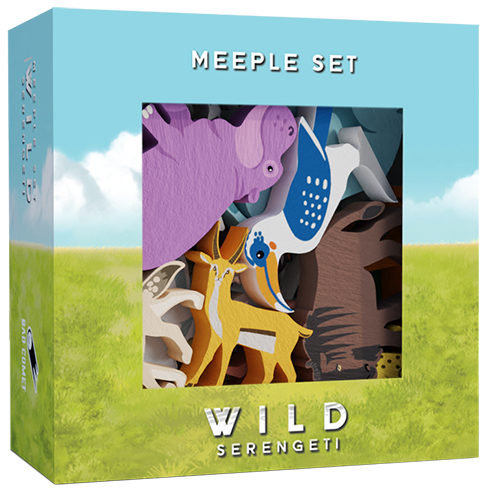 Wild: Serengeti - Meeple set (EN)