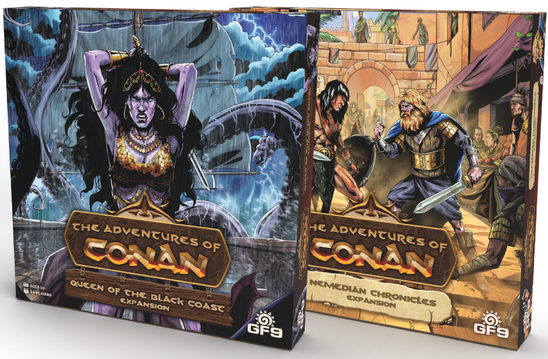The adventures of Conan - Queen of the black coast & Nemedian chronicles expansion (EN)