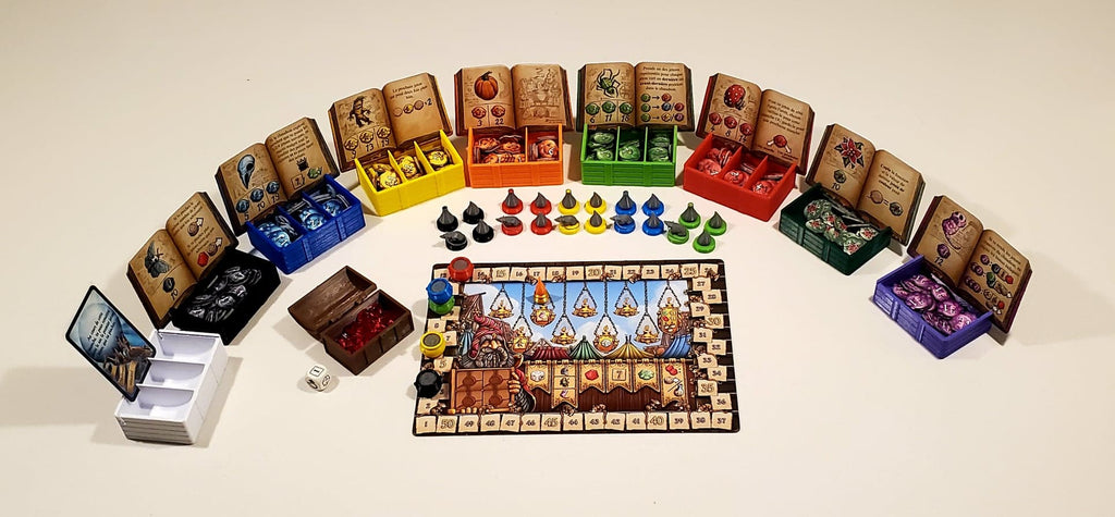 Les Charlatans de Belcastel - ensemble de jeu 3D