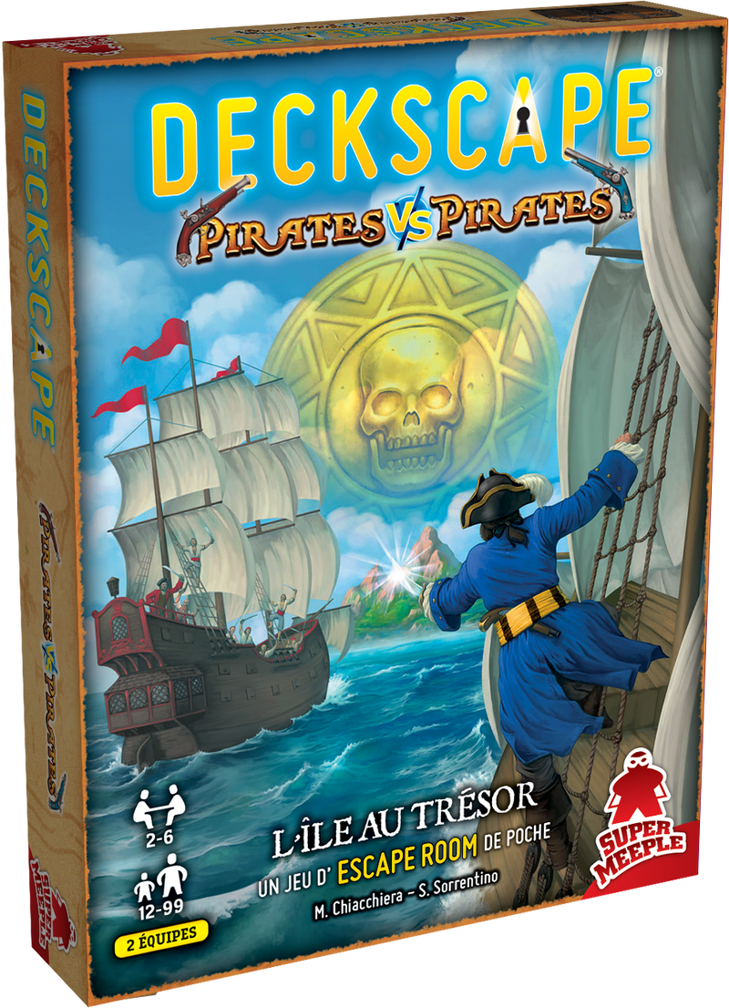 Deckscape 8 - Duel - Pirates vs Pirates