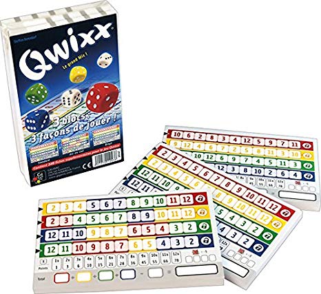 Qwixx - Bonus (Bloc 160 fiches) - FR - Randolph
