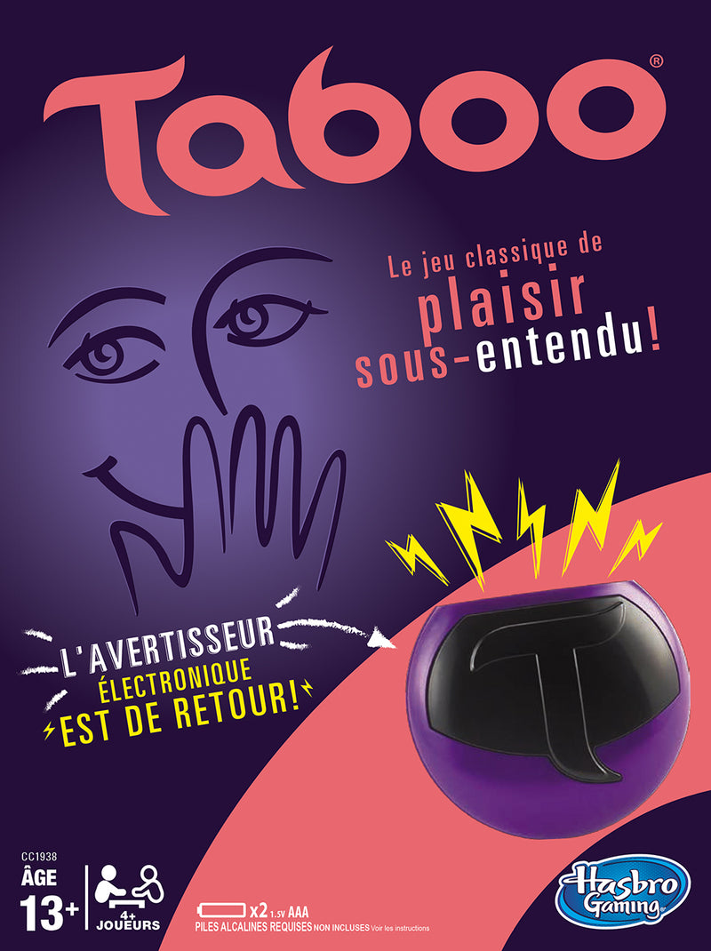 Taboo Edition En Italien Jeu de Table Société Amusant Boite Adulte