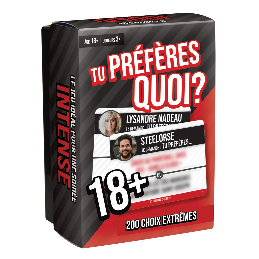 Tu Préfères Quoi ? 18 ans +