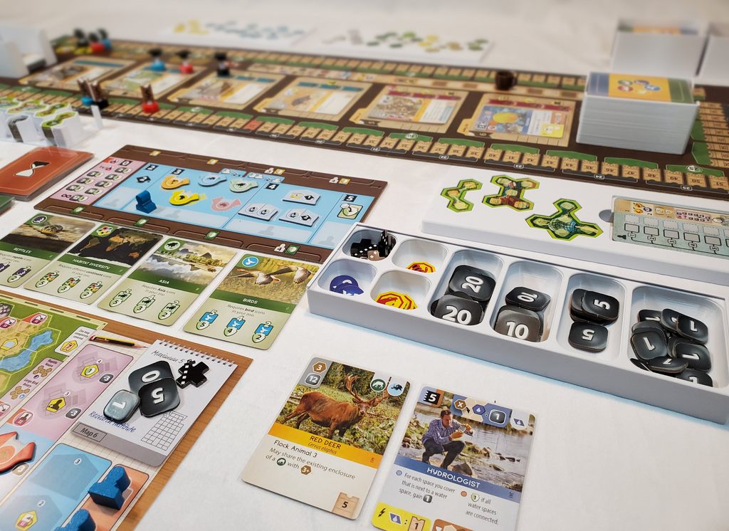 ark nova ensemble de jeu 3d