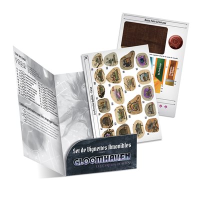 Gloomhaven- Les Cercles Oubliés- Removable Sticker Set
