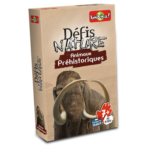 Défis Nature Animaux préhistoriques