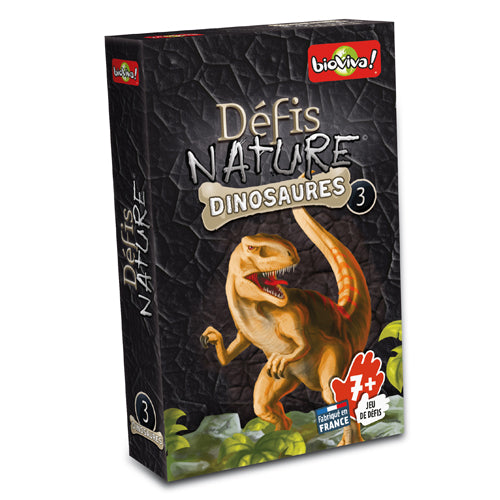 Défis Nature Dinosaures 3 noir