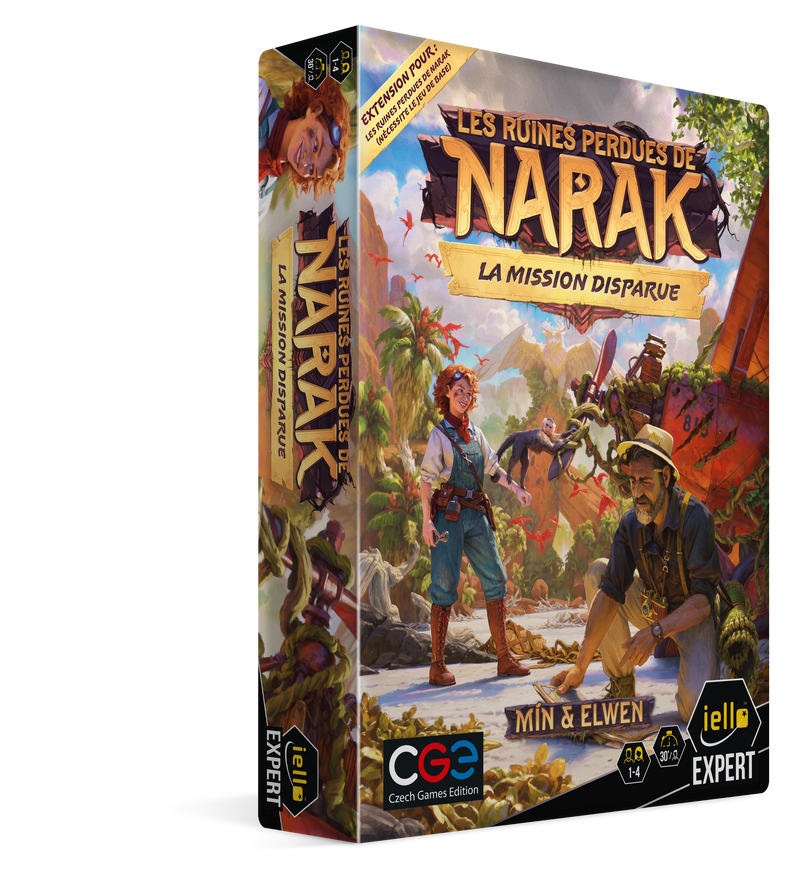 Les Ruines Perdues De Narak - Mission Disparue