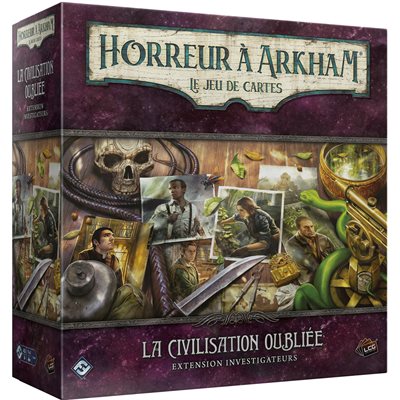 Horreur à Arkham JCE - la Civilisation Oubliée Investigateurs Extension