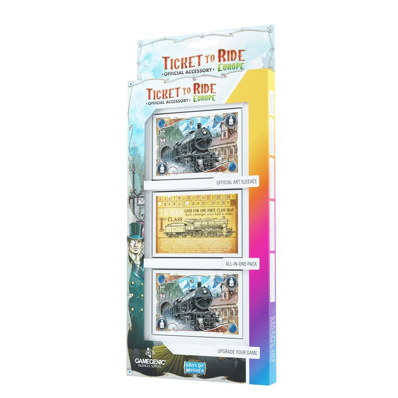 Ticket To Ride - Europe - Art Sleeves