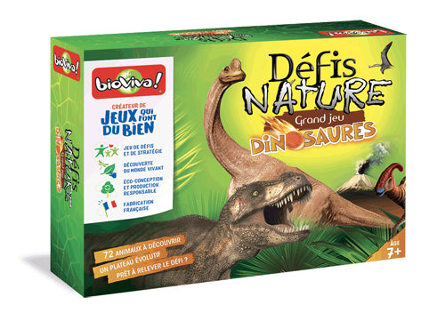 Le Grand Jeu Défis Nature Dinosaures