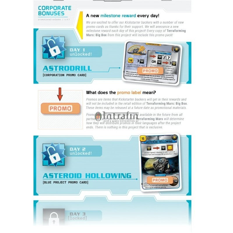 Terraforming Mars - Pack De Cartes Exclusives