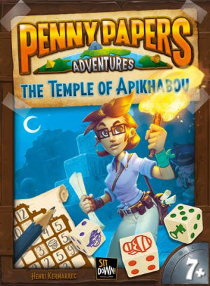 Penny Papers Adventures Le Temple d'Apikhabou