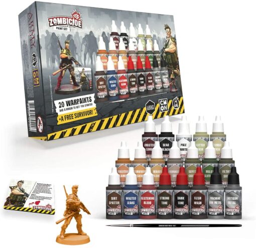 Zombicide 2nd Edition Paint Set / Peinture pour Miniatures