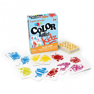 Shuffle - Color Addict Puzzle - Jeu de cartes - Jeu familial, Jeux