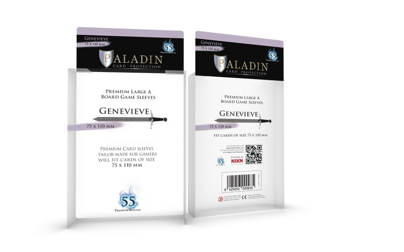 Paladin - protection de cartes premium: Geneviève - 78x113 (ML)