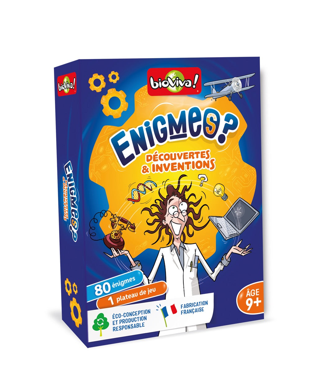 Enigmes - Découvertes et inventions