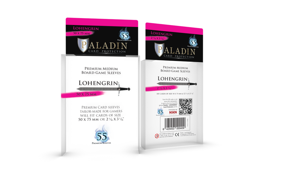 Paladin - protection de cartes premium: Lohengrin - 52x77 (ML)