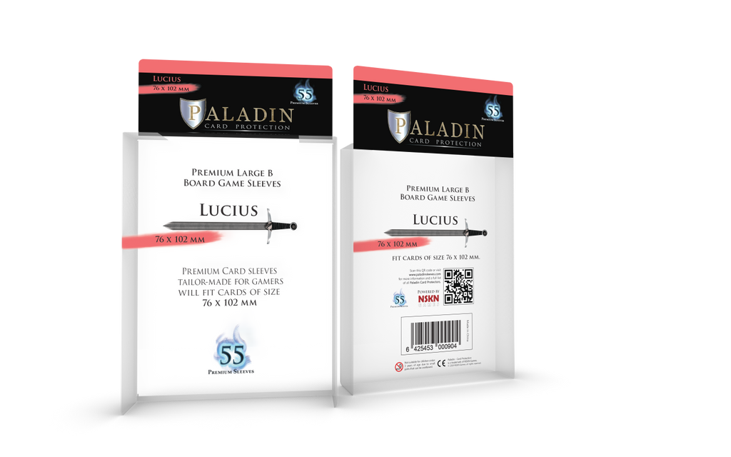 Paladin - protection de cartes premium: Lucius - 79x105 (ML)