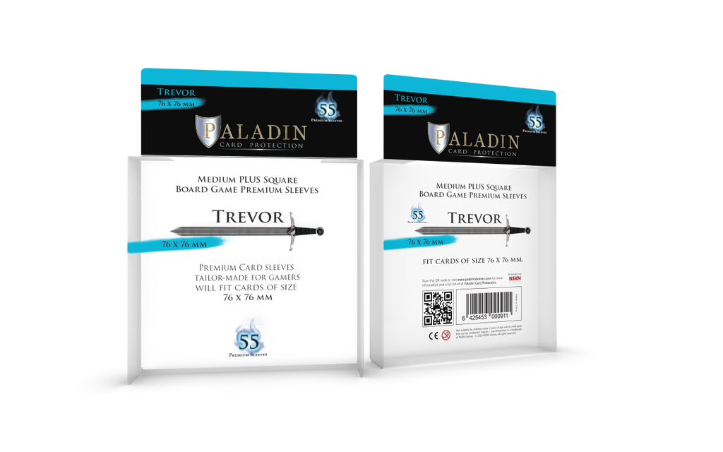 Paladin - protection de cartes premium: Trevor - 79x79 (ML)