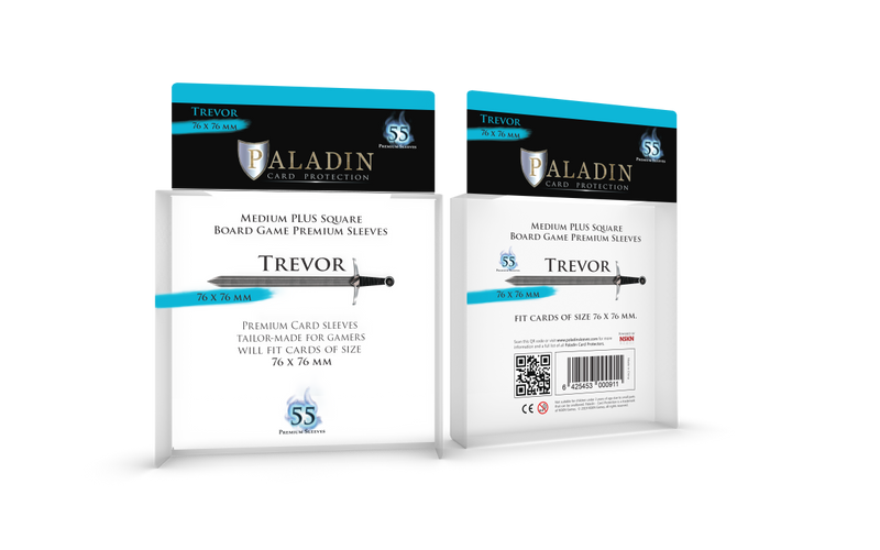 Paladin - protection de cartes premium: Trevor - 79x79 (ML)