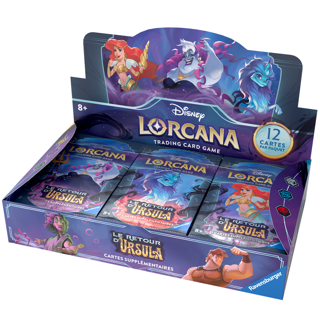 Disney Lorcana : Le Retour d'Ursula - paquet booster - Set 4 (FR)