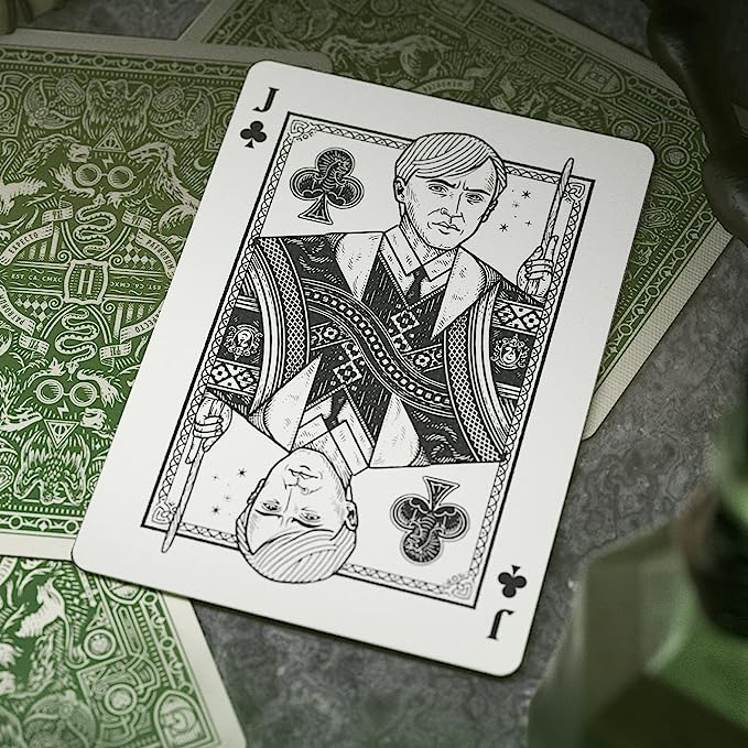 Jeu de cartes classique - Harry Potter - vert