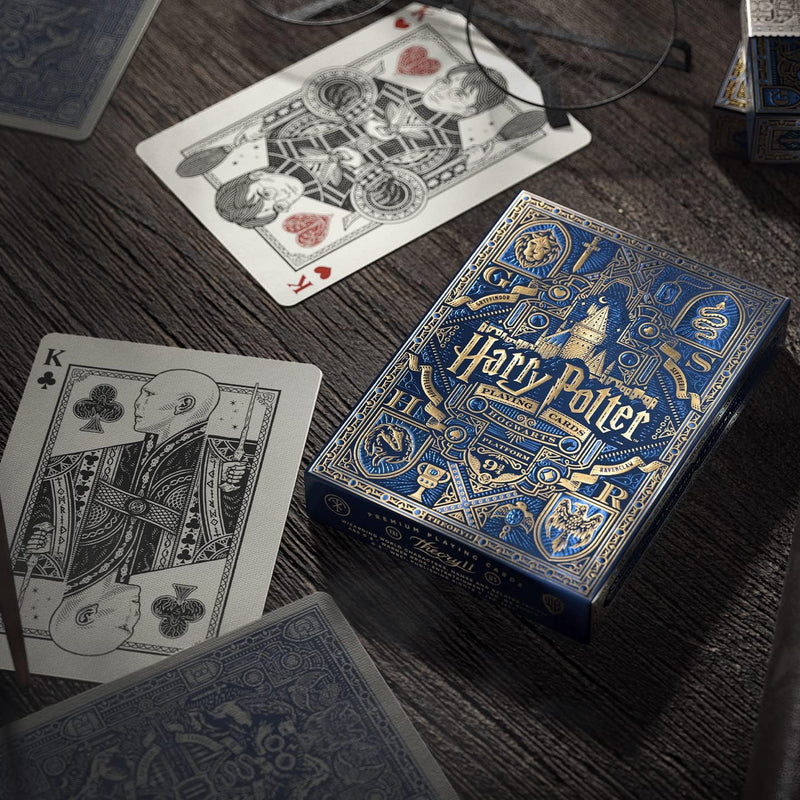Jeu de cartes classique - Harry Potter - bleu