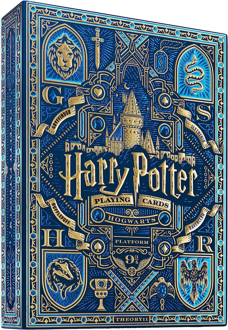 Jeu de cartes classique - Harry Potter - bleu