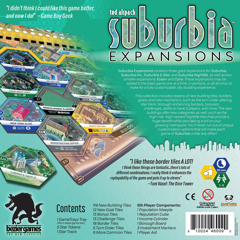 Suburbia - Expansions (EN)