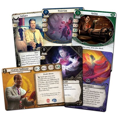 Horreur à Arkham JCE : La cité engloutie - Extension investigateurs (FR)