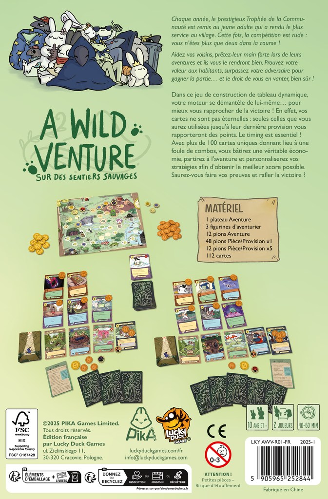 A Wild Venture : sur des Sentiers Sauvages - FR