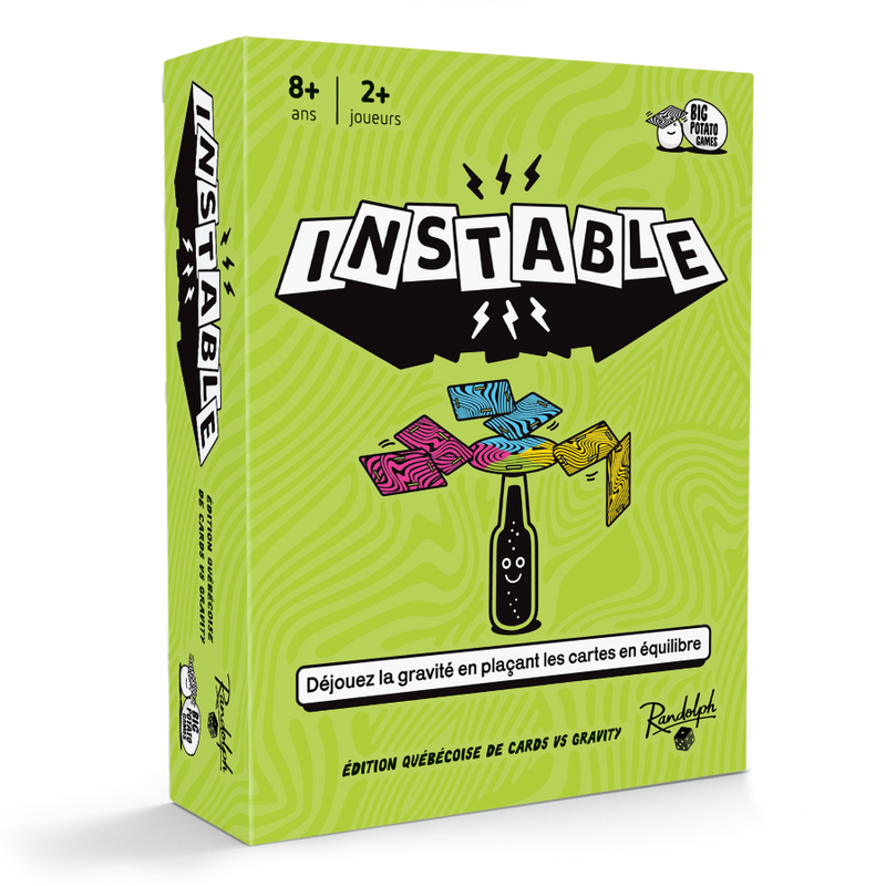 Instable - Cards vs Gravity (Édition Québécoise) - (FR)