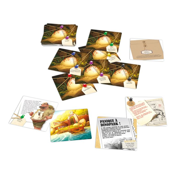 Enquêtes express - Panique à Dinopark (FR)